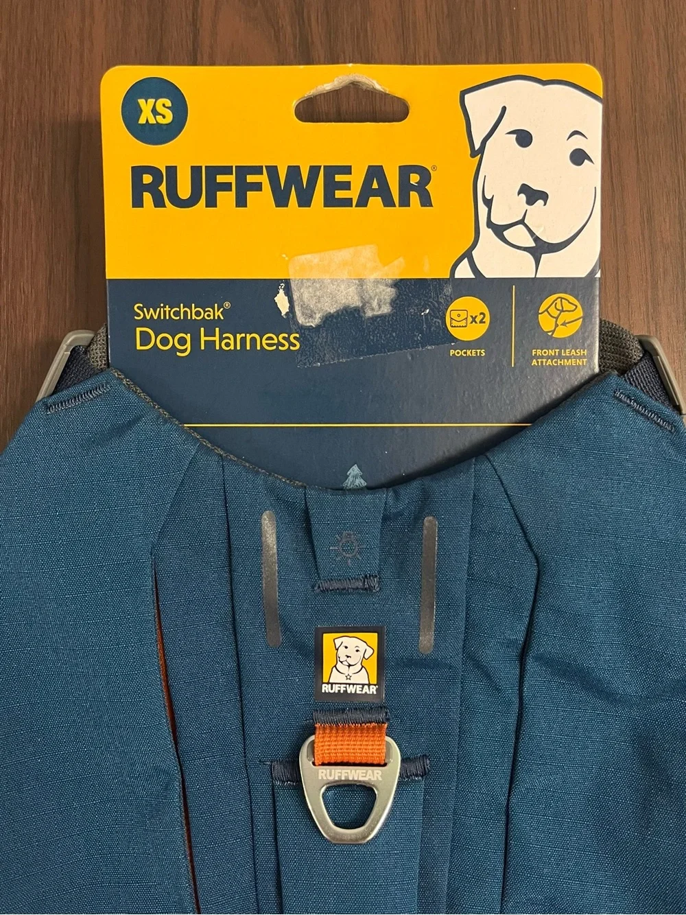 Ruffwear Switchbak Dog Harness XS Blue Moon New Pockets Handle 3035-460S1